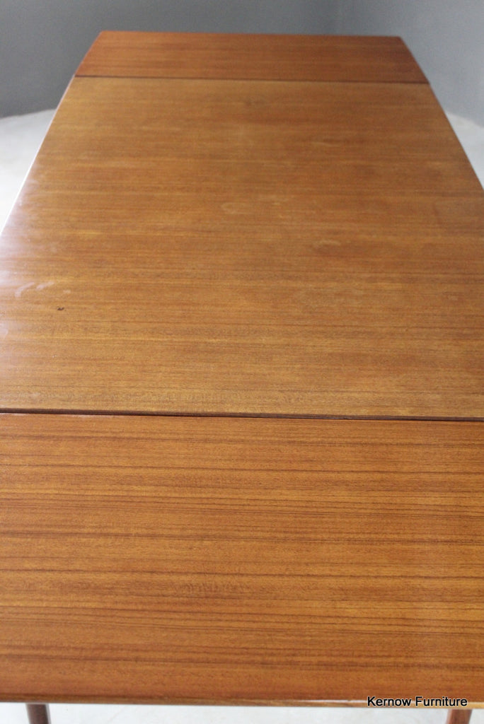 Mid Century A Younger Teak Extending Dining Table - Kernow Furniture