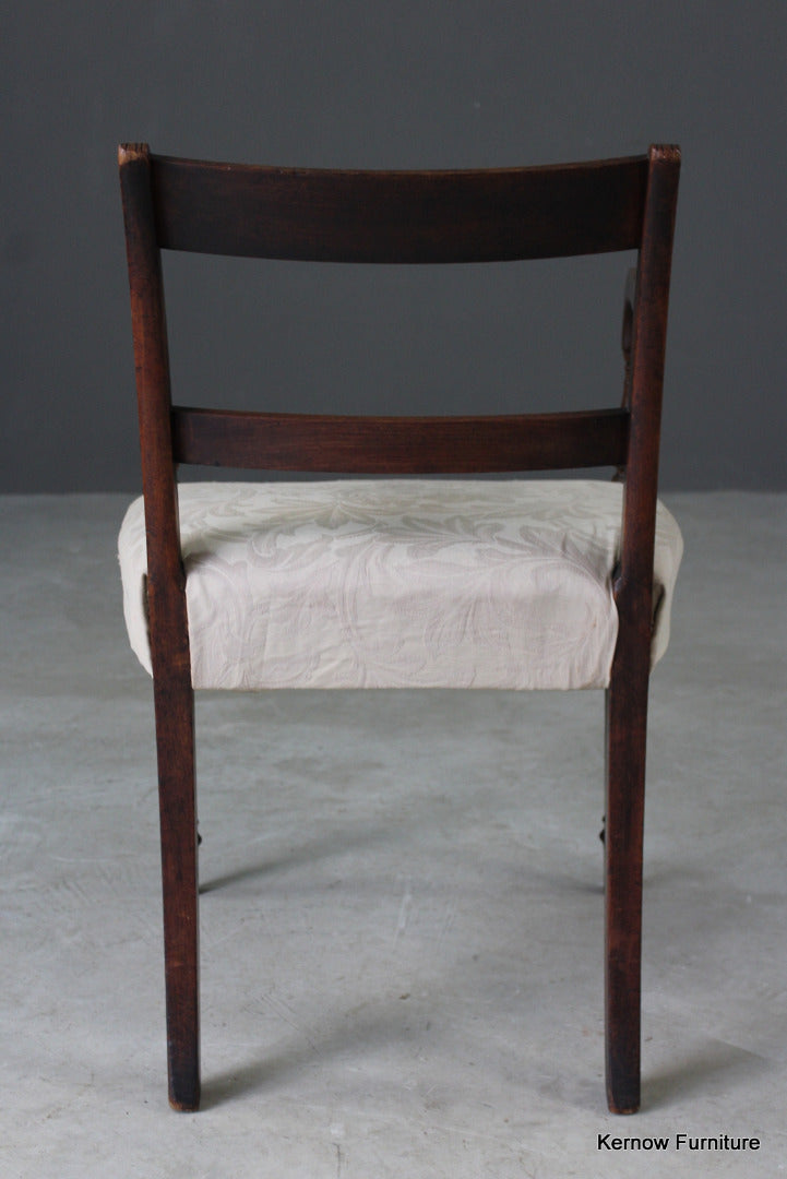 Single Antique Mahogany Carver Chair - Kernow Furniture