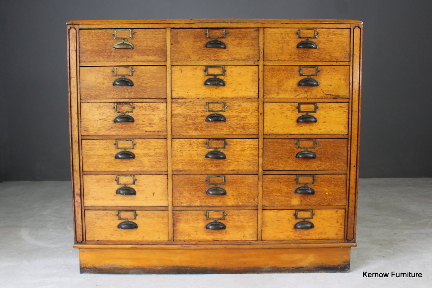 1940s Bank of Haberdashery Drawers - Kernow Furniture