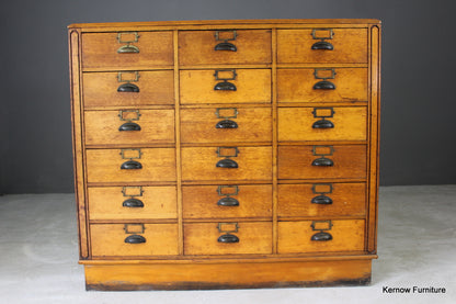 1940s Bank of Haberdashery Drawers - Kernow Furniture