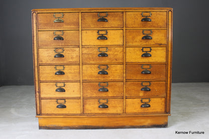1940s Bank of Haberdashery Drawers - Kernow Furniture