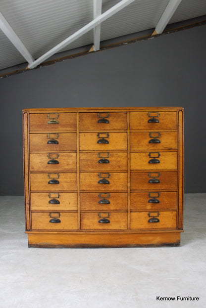 1940s Bank of Haberdashery Drawers - Kernow Furniture