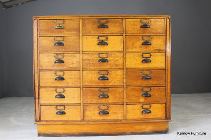 1940s Bank of Haberdashery Drawers - Kernow Furniture