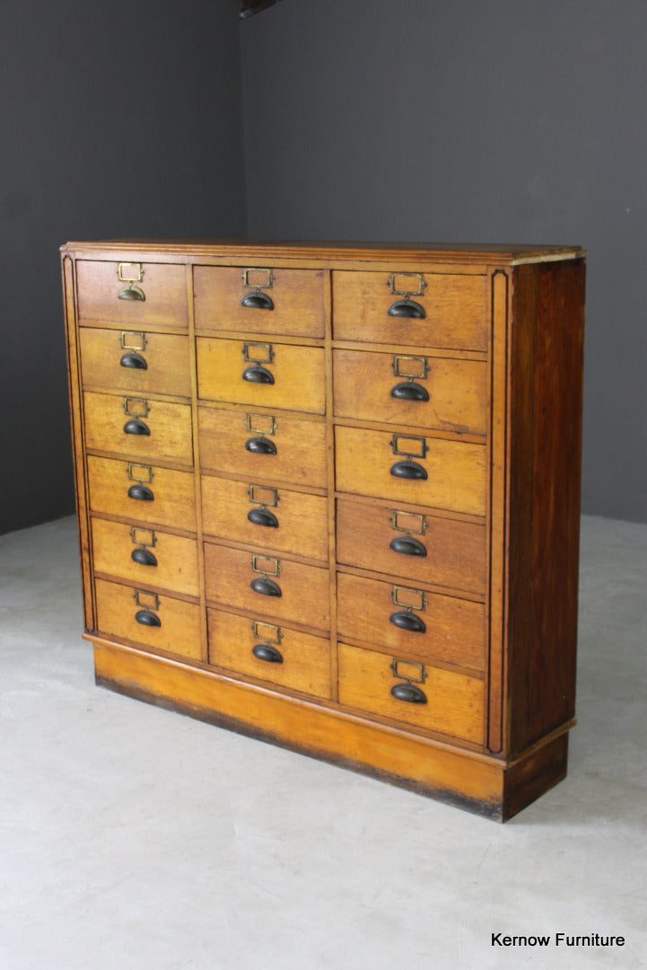 1940s Bank of Haberdashery Drawers - Kernow Furniture