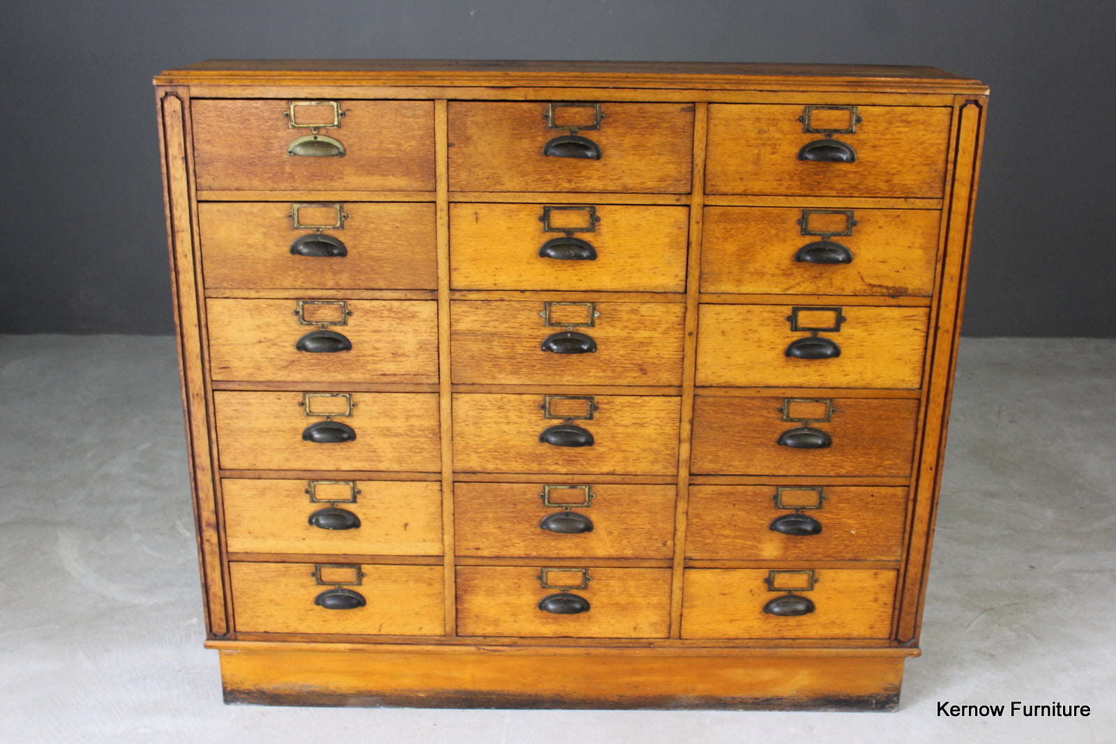 1940s Bank of Haberdashery Drawers - Kernow Furniture