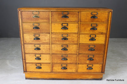 1940s Bank of Haberdashery Drawers - Kernow Furniture