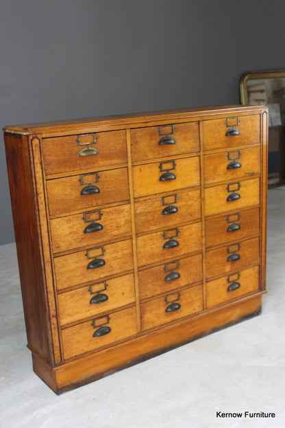 1940s Bank of Haberdashery Drawers - Kernow Furniture