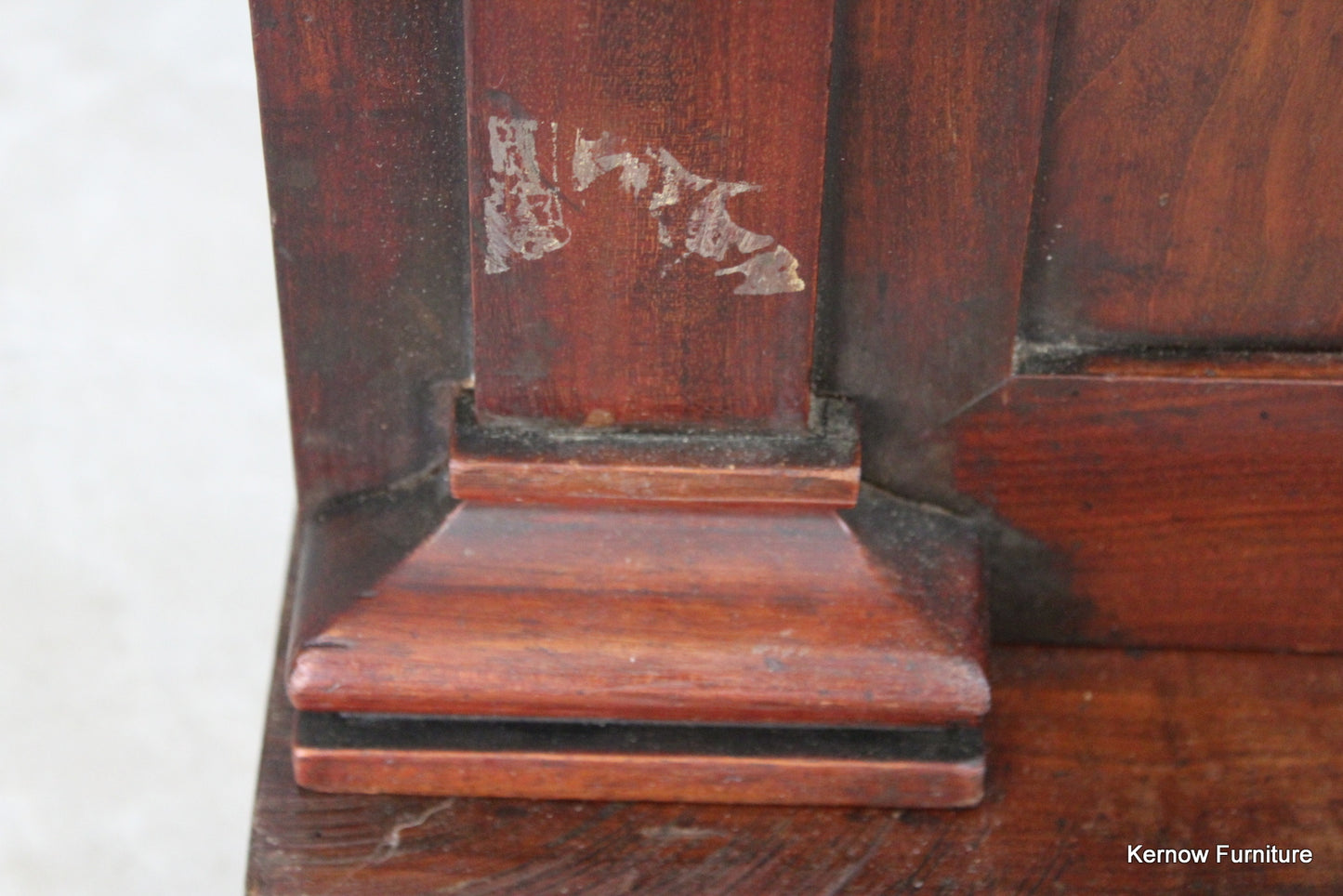 Victorian Mahogany Pedestal Sideboard - Kernow Furniture