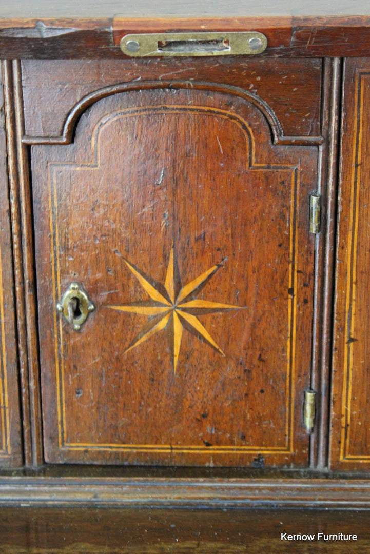 Antique Oak Writing Bureau - Kernow Furniture