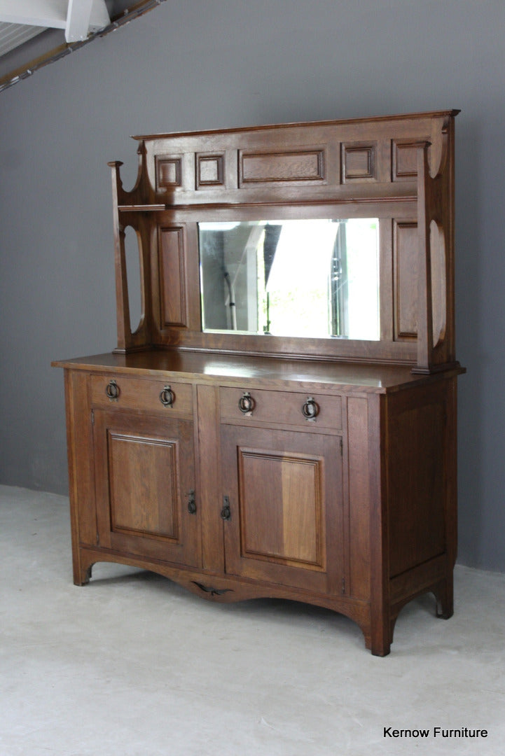 Arts & Crafts Oak Sideboard - Kernow Furniture