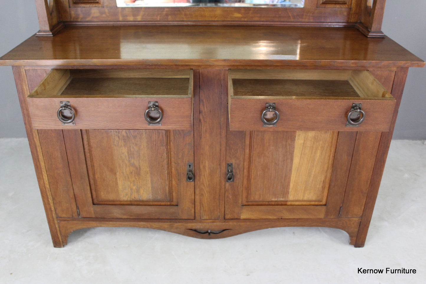 Arts & Crafts Oak Sideboard - Kernow Furniture