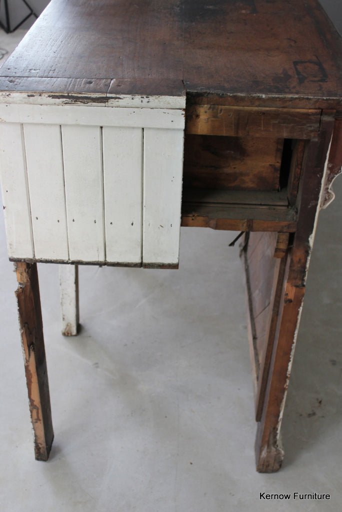 Antique Victorian Mahogany & Pine Shop Counter - Kernow Furniture