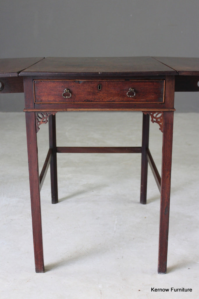 Chippendale Period Pembroke Table - Kernow Furniture