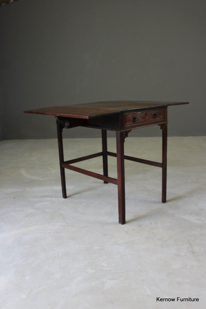 Chippendale Period Pembroke Table - Kernow Furniture