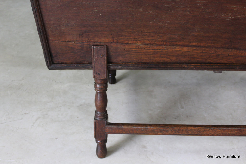 Antique Oak Dough Trough - Kernow Furniture