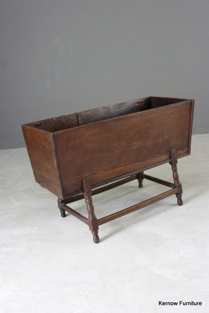 Antique Oak Dough Trough - Kernow Furniture