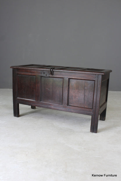 Antique Oak Coffer - Kernow Furniture