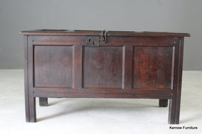 Antique Oak Coffer - Kernow Furniture