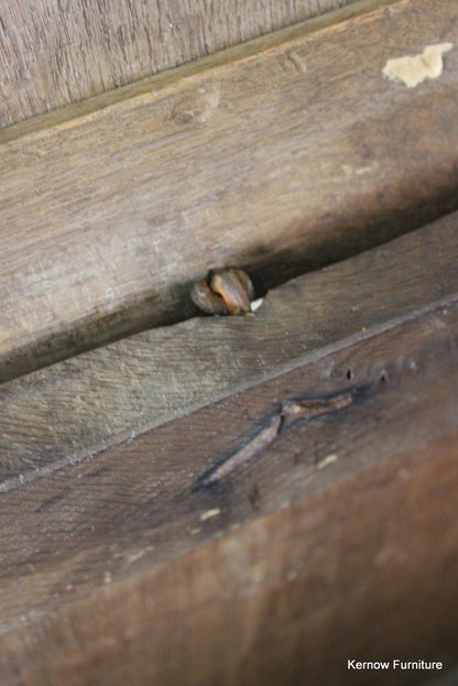 Antique Oak Coffer - Kernow Furniture