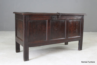 Antique Oak Coffer - Kernow Furniture