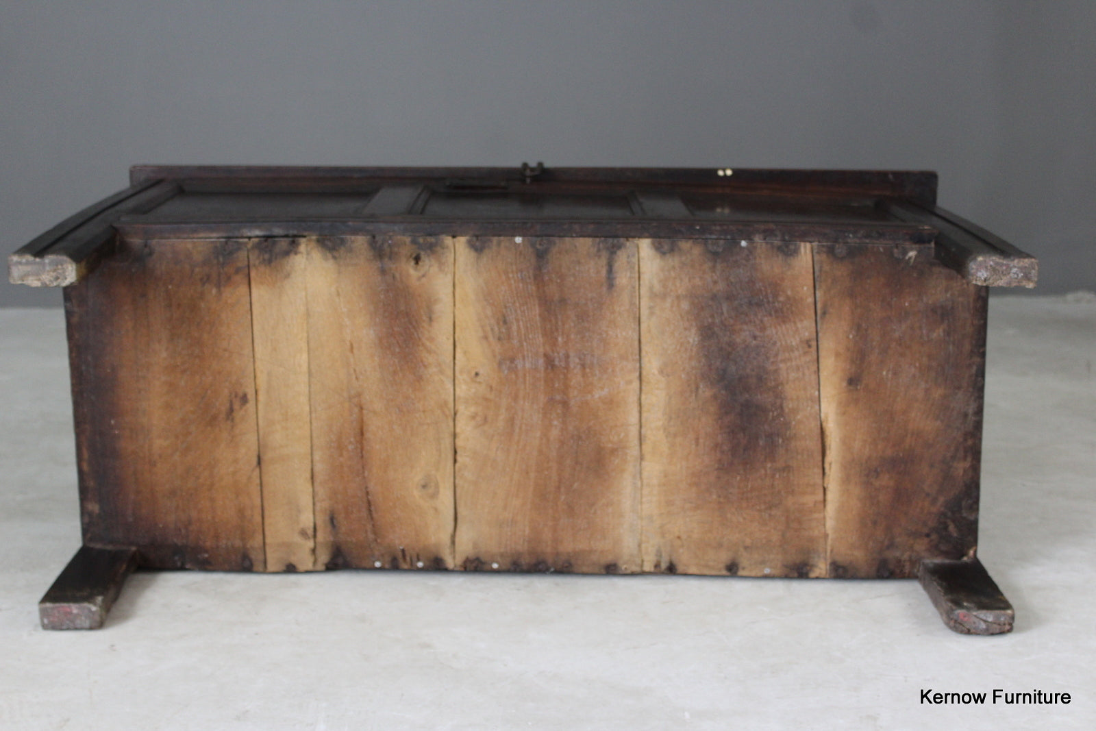 Antique Oak Coffer - Kernow Furniture