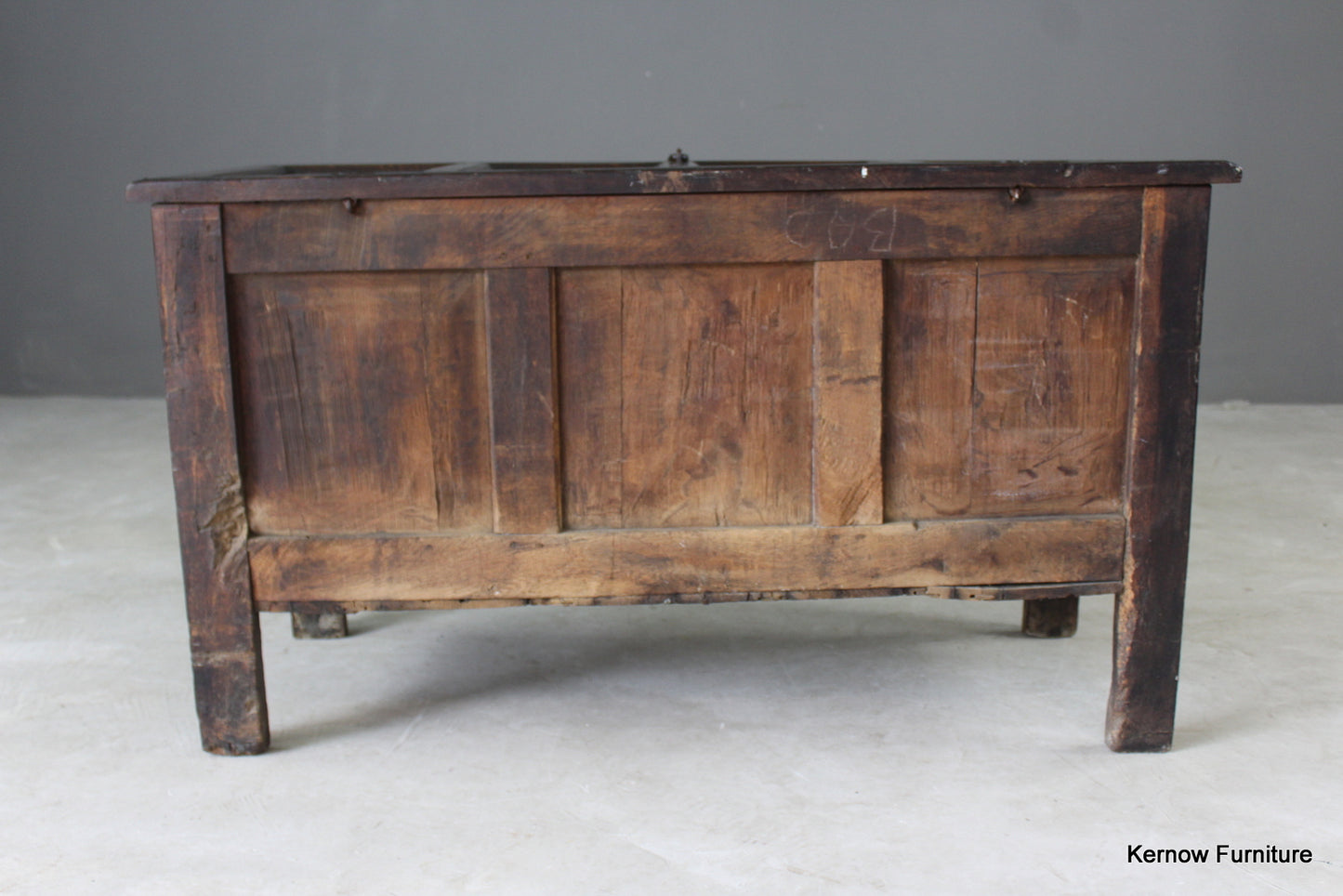 Antique Oak Coffer - Kernow Furniture