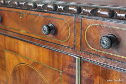 Antique Mahogany Side Cabinet - Kernow Furniture