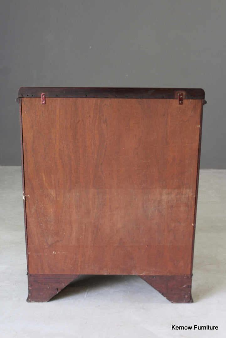 Antique Mahogany Side Cabinet - Kernow Furniture