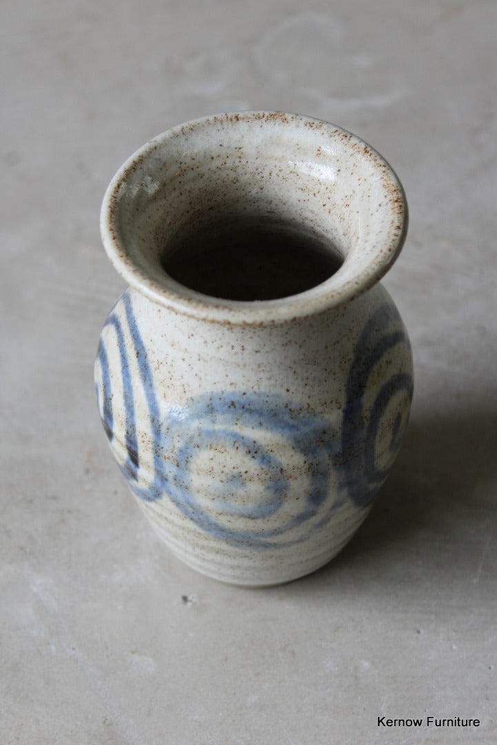 Small Stoneware Vase - Kernow Furniture