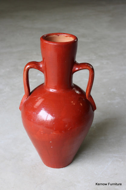 Earthenware Floor Vase - Kernow Furniture