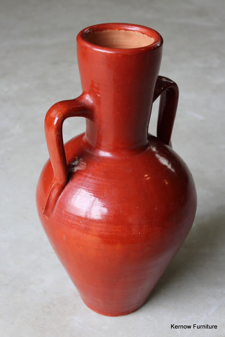 Earthenware Floor Vase - Kernow Furniture