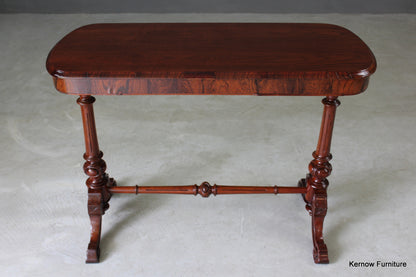 Reproduction Rosewood & Walnut Occasional Table - Kernow Furniture