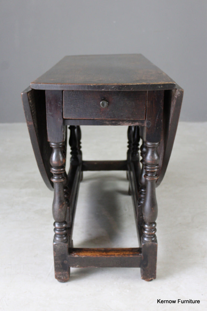 18th Century Oak Gate Leg Dining Table - Kernow Furniture