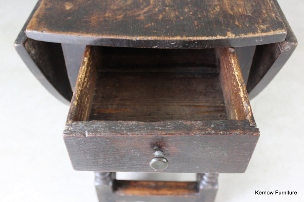 18th Century Oak Gate Leg Dining Table - Kernow Furniture