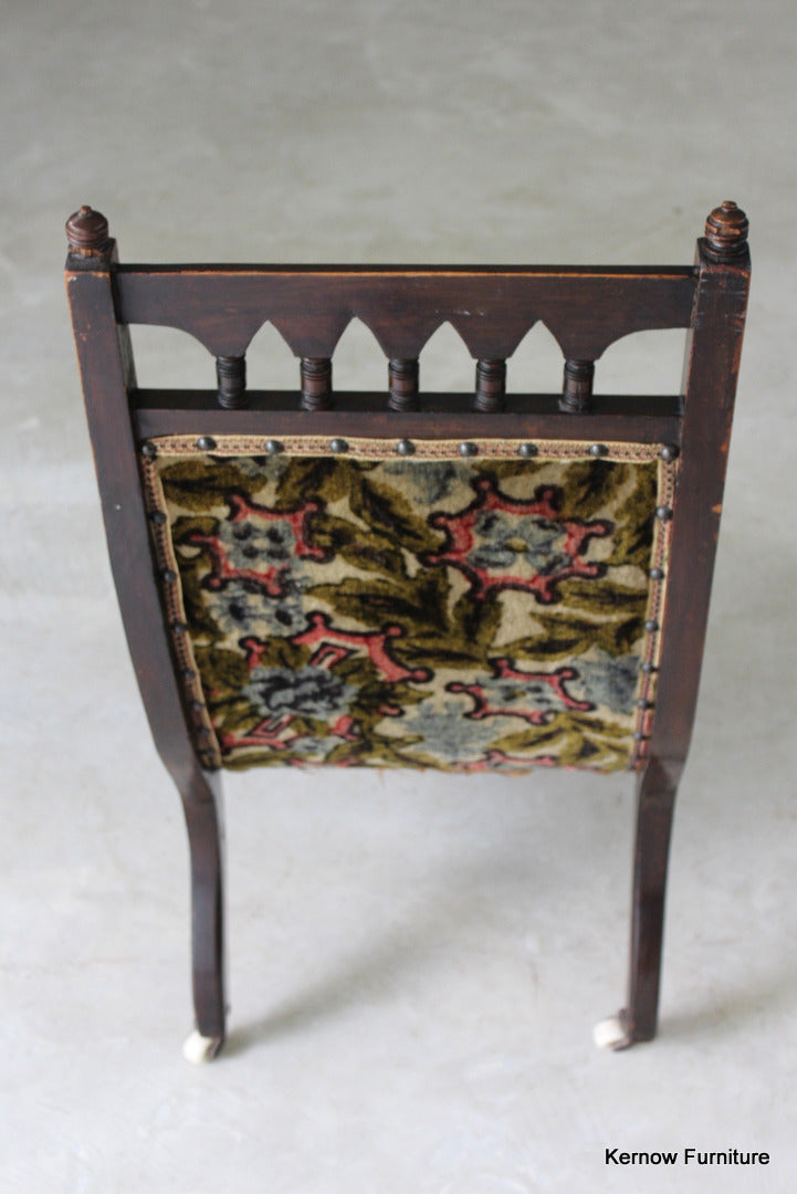 Victorian Nursing Chair - Kernow Furniture