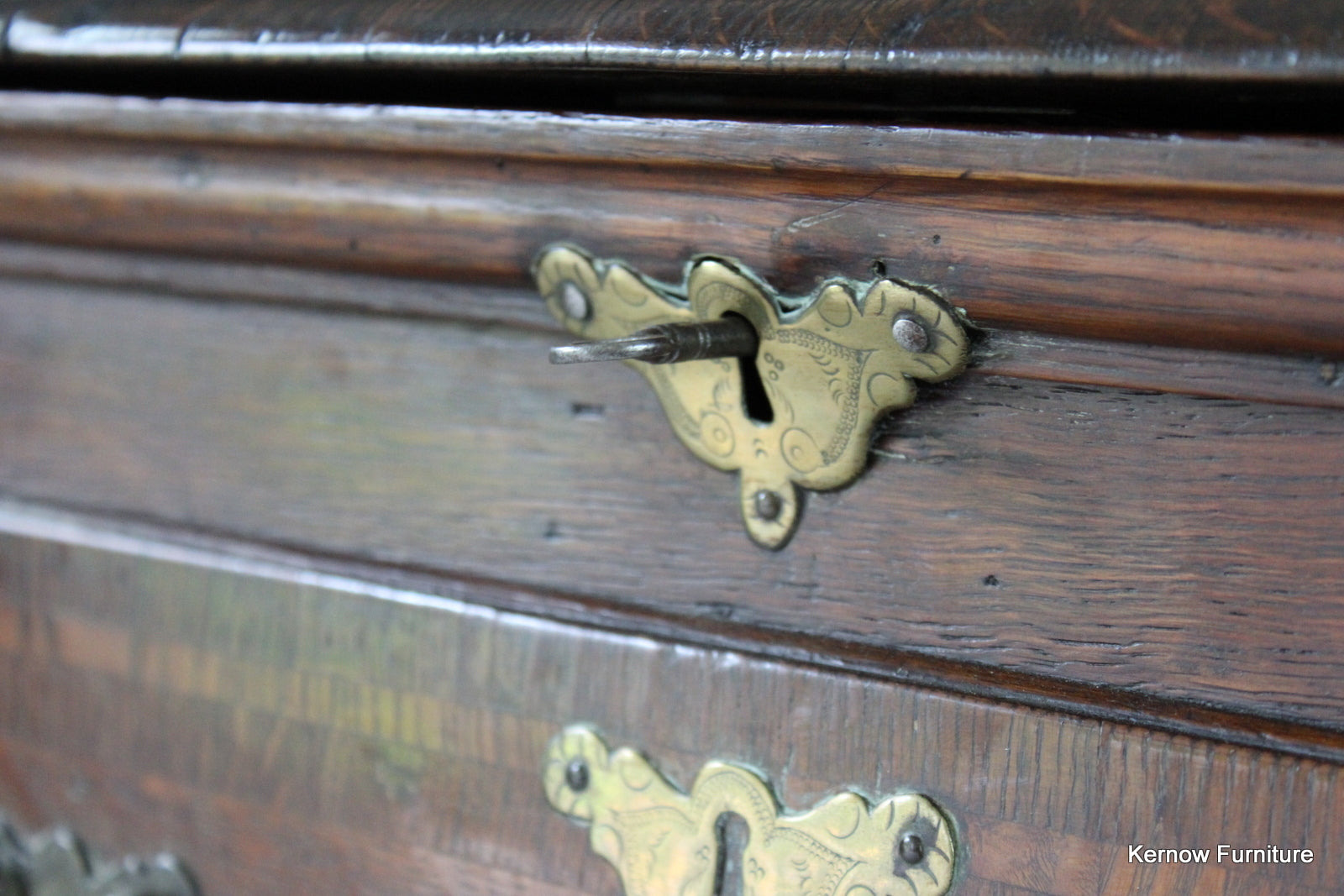 Georgian Oak Mule Chest - Kernow Furniture