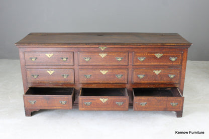 Georgian Oak Mule Chest - Kernow Furniture