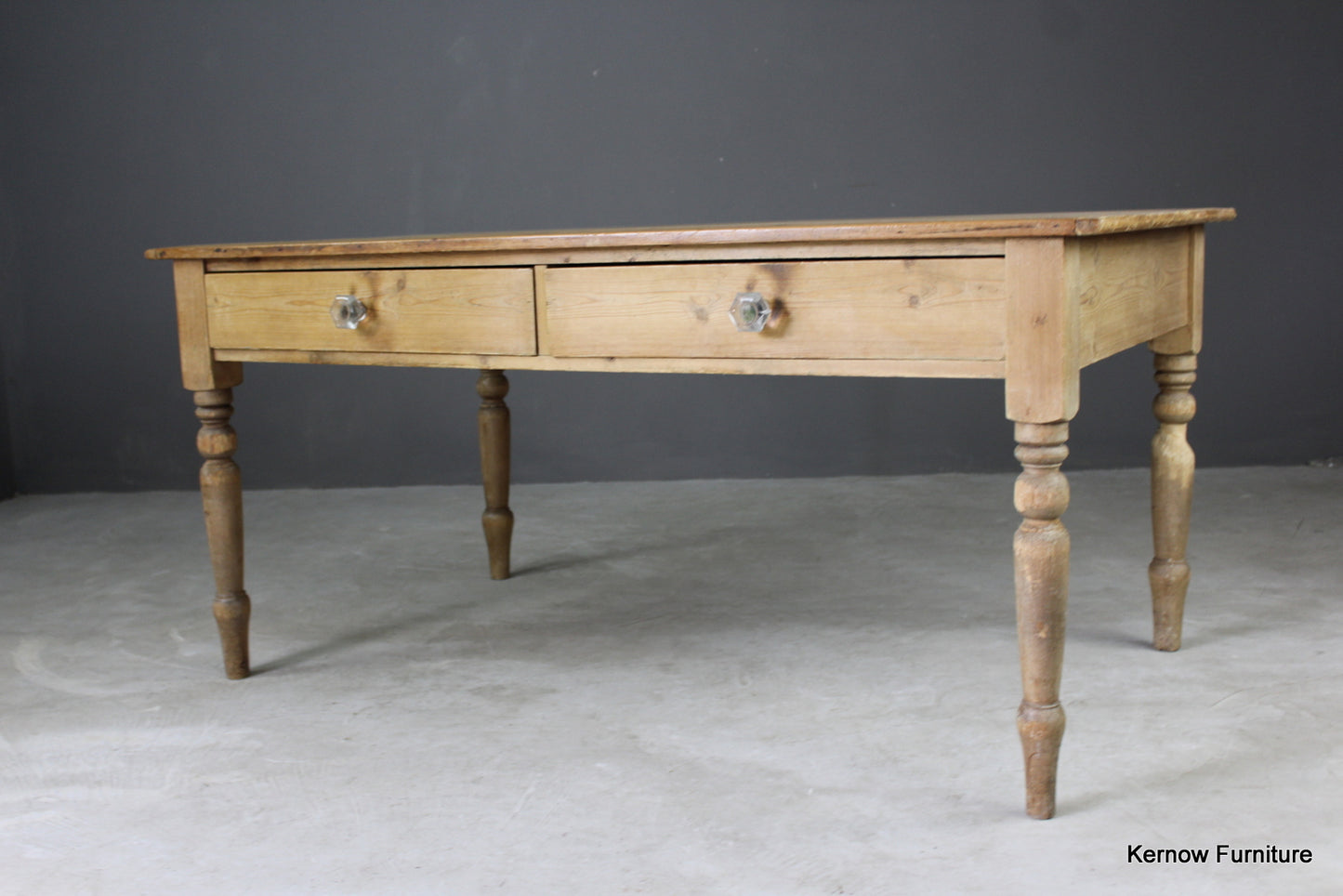 Antique Pine Table - Kernow Furniture