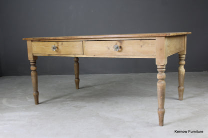 Antique Pine Table - Kernow Furniture