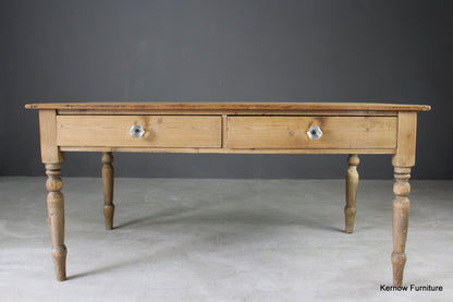 Antique Pine Table - Kernow Furniture