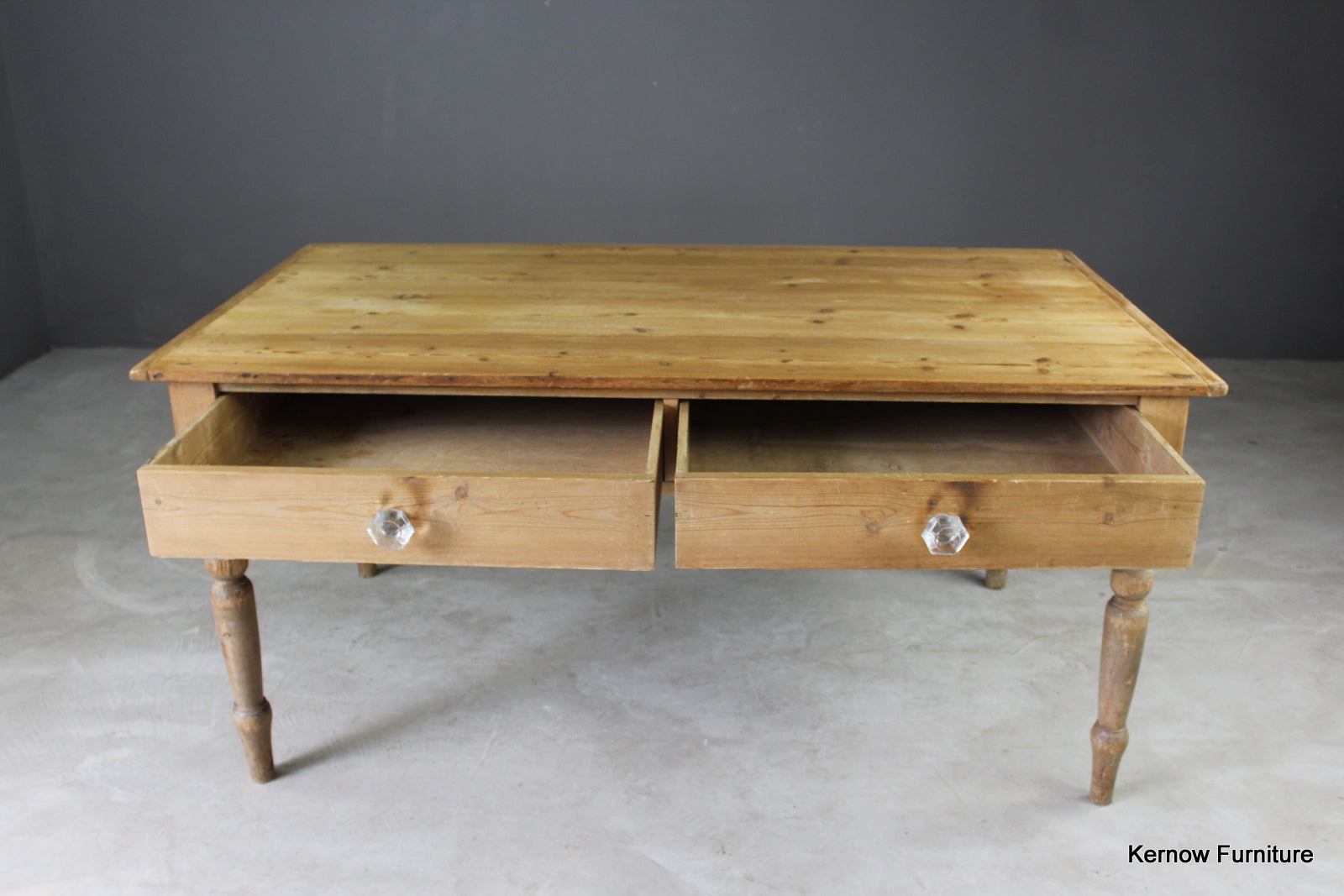 Antique Pine Table - Kernow Furniture