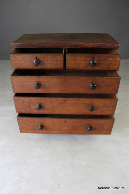 Antique Oak Chest of Drawers - Kernow Furniture