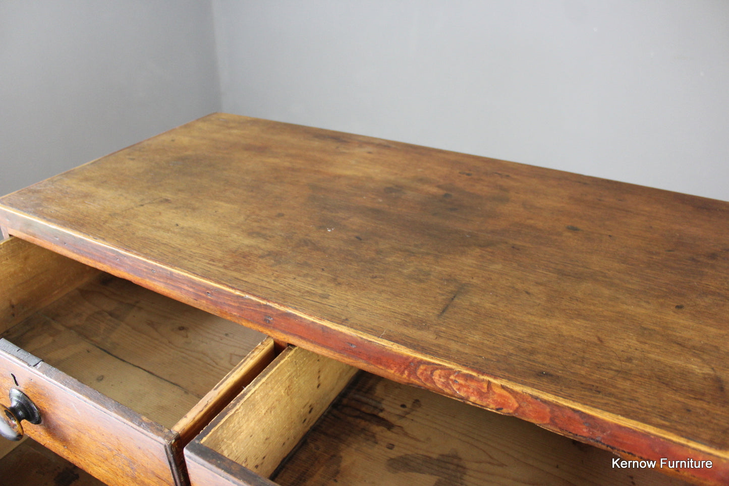 Antique Oak Chest of Drawers - Kernow Furniture