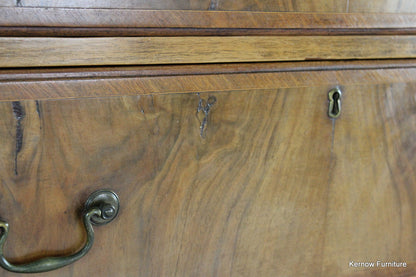 Antique Walnut Chest on Chest - Kernow Furniture