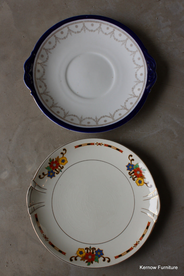 Vintage Serving Plates - Kernow Furniture