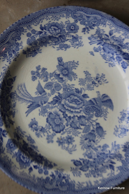 Pair Royal Cauldon Vintage Plates - Kernow Furniture