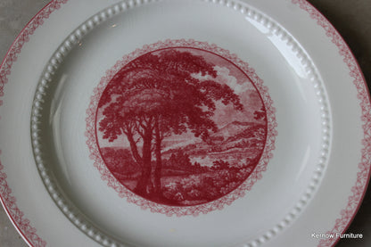 Pair Royal Cauldon Vintage Plates - Kernow Furniture