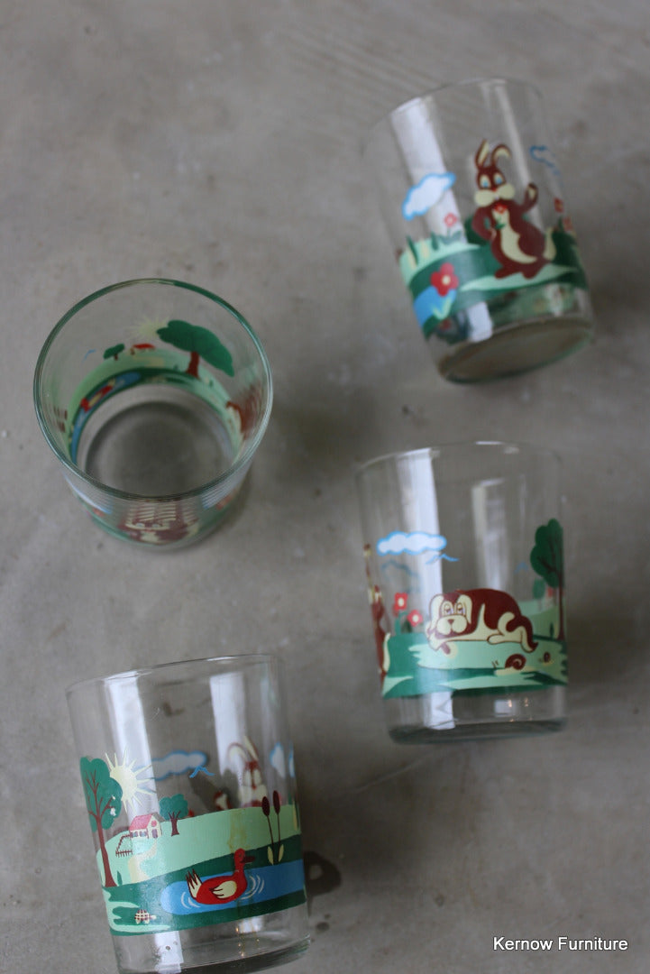 Vintage Tumbler Glasses - Kernow Furniture