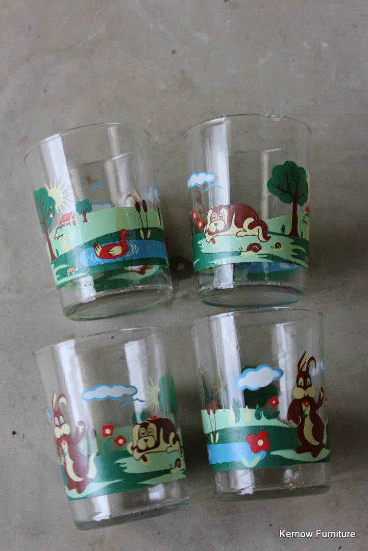 Vintage Tumbler Glasses - Kernow Furniture