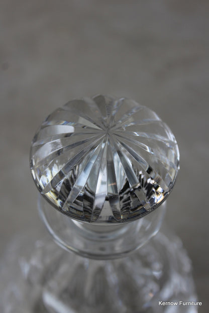 Cut Crystal Decanter - Kernow Furniture